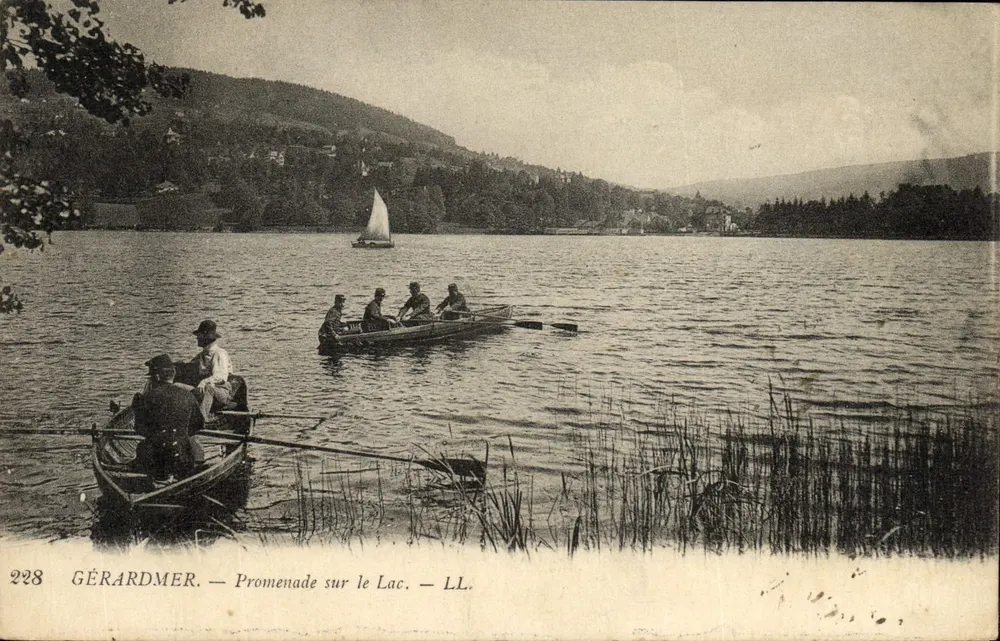 GÉRARDMER — Caminhada no Lago — LL. N° 228 - Frente