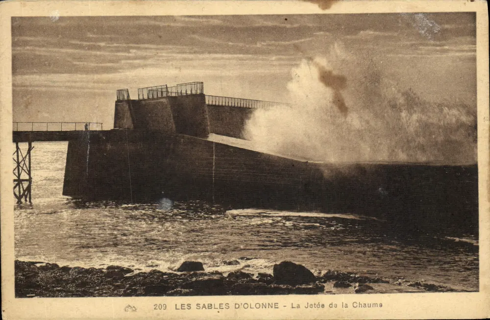 Les Sables d'Olonne - A Ponte da Chaume — n° 209 - Frente
