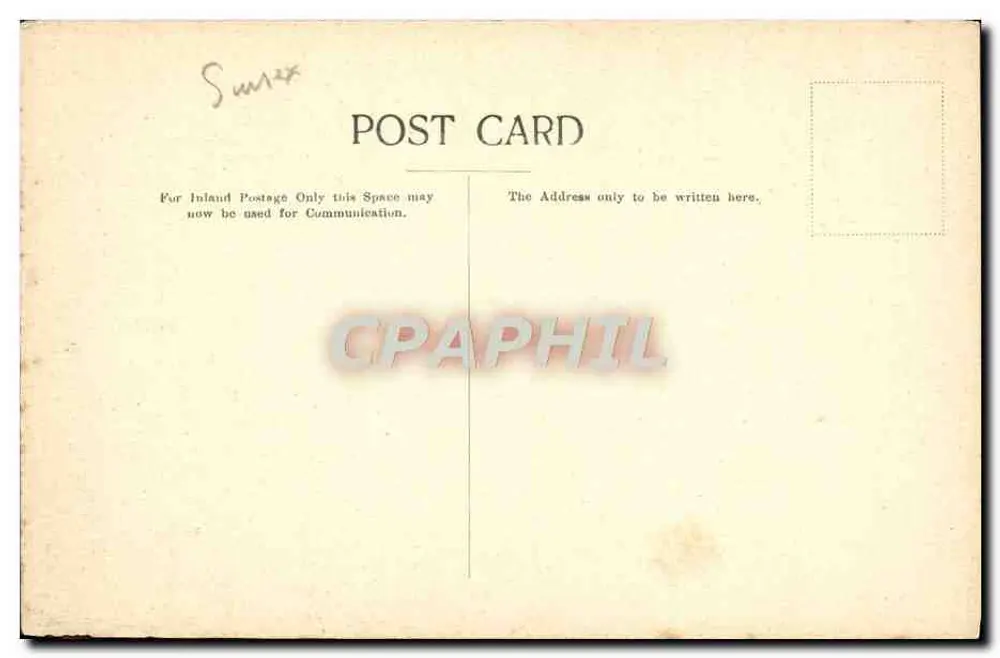 Westham — casa com colunas e muro de pedras — n° 91580 - Verso