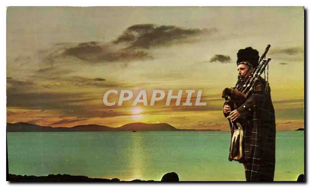 Küstenlandschaft Schottland — Pfeifer — Verlag N.P.O. Ltd. Nr. S1162-94674B - Vorderseite