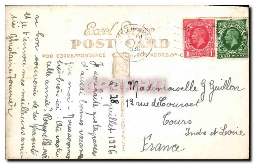 Castelo de Arundel — Worthing — Excel Postcard n°53 - Verso