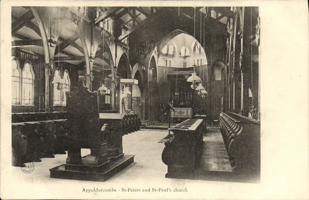 Appuldurcombe - St-Peters und St-Pauls Kirche — B&Co, Frankreich - Vorderseite