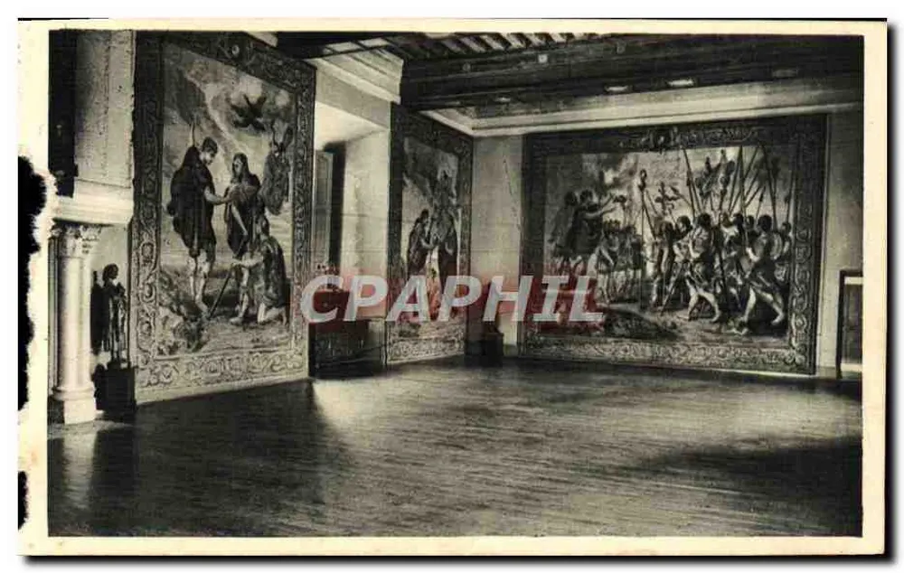 Schloss Azay-le-Rideau — Saal der Feste — Verlag Serv. Commercial Monuments Historiques, Paris - Vorderseite