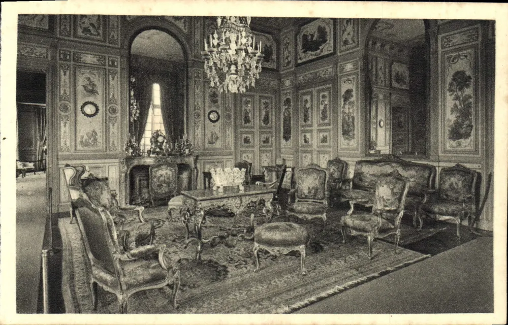 Château de Champs — Chinese Salon — Verlag: Serv. Commercial Monument Historiques, Paris - Vorderseite