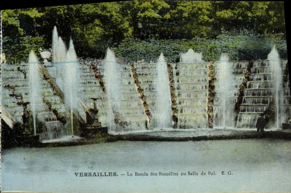 Versailles — Der Rocaille-See oder Saal der Tänze — E.G. - Vorderseite