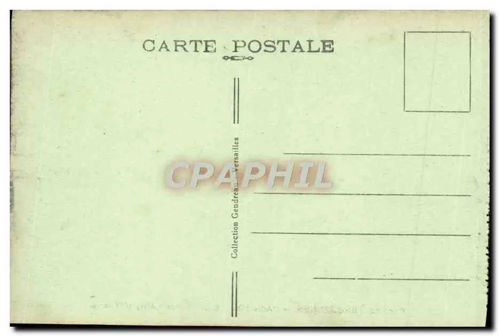 Parque de VERSAILLES — A Avenida da Água — E. G. - Verso