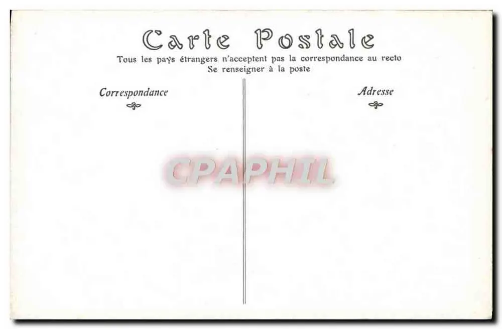 Die Nette Hausfrau — Salon von 1907 — von Émile Derré - Rückseite