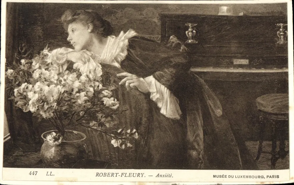 Robe-Fleury — Ansiedade — Museu do Luxembourg, Paris - Frente