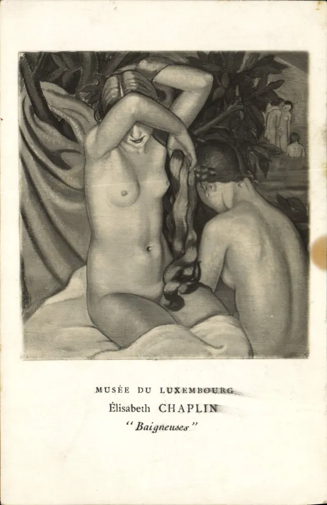 Banheiras — Élísabeth Chaplin — Museu do Luxembourg - Frente