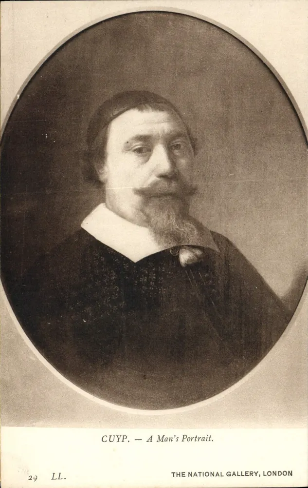 CuyP — Portrait eines Mannes — The National Gallery, London - Vorderseite