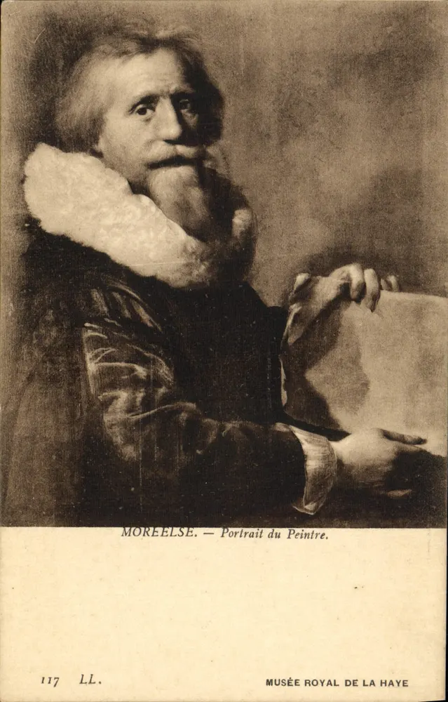 Porträt des Malers — Rembrandt — MOREELSE — Königliches Museum von Den Haag - Vorderseite