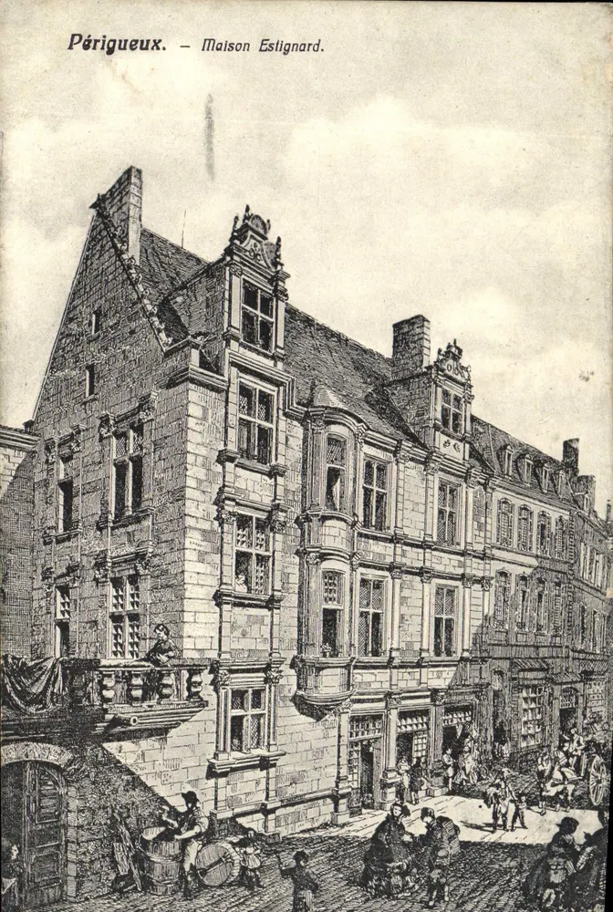 Périgueux — Casa Estignard — Bromure O.D.P. n° 379 - Frente