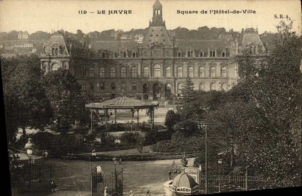 Le Havre — Square de l'Hôtel-de-Ville — S.R.A. n°119 - Vorderseite