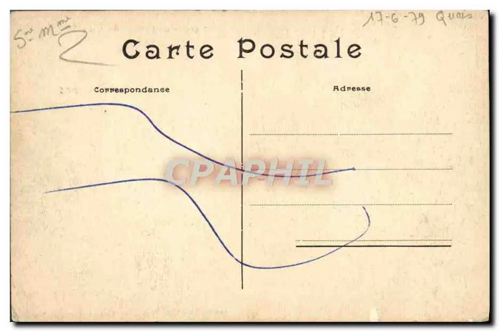 Le Havre — Square de l'Hôtel-de-Ville — S.R.A. n°119 - Rückseite