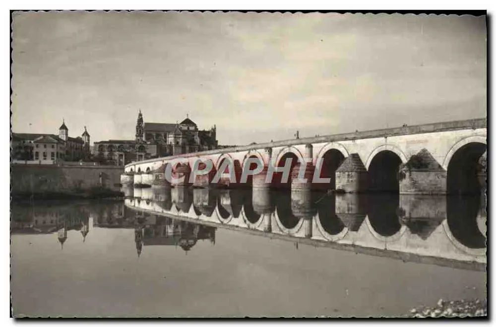 Córdova — Ponte romana sobre o Guadalquivir — Edições García Garraballa - Frente