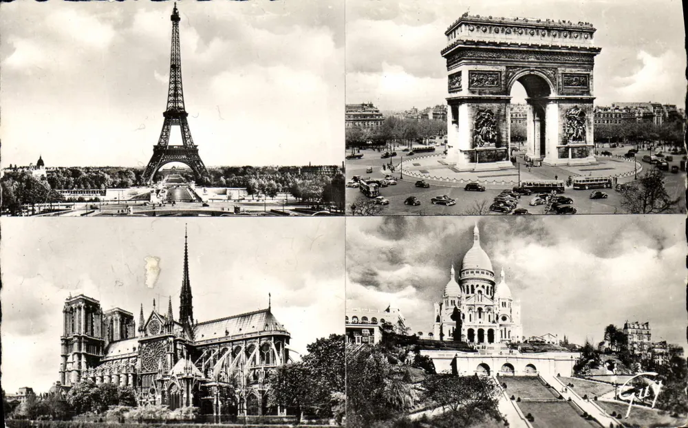 Paris und seine Wunder — 3.074 — Verlag André Leconte, Serie 'GUY' - Vorderseite