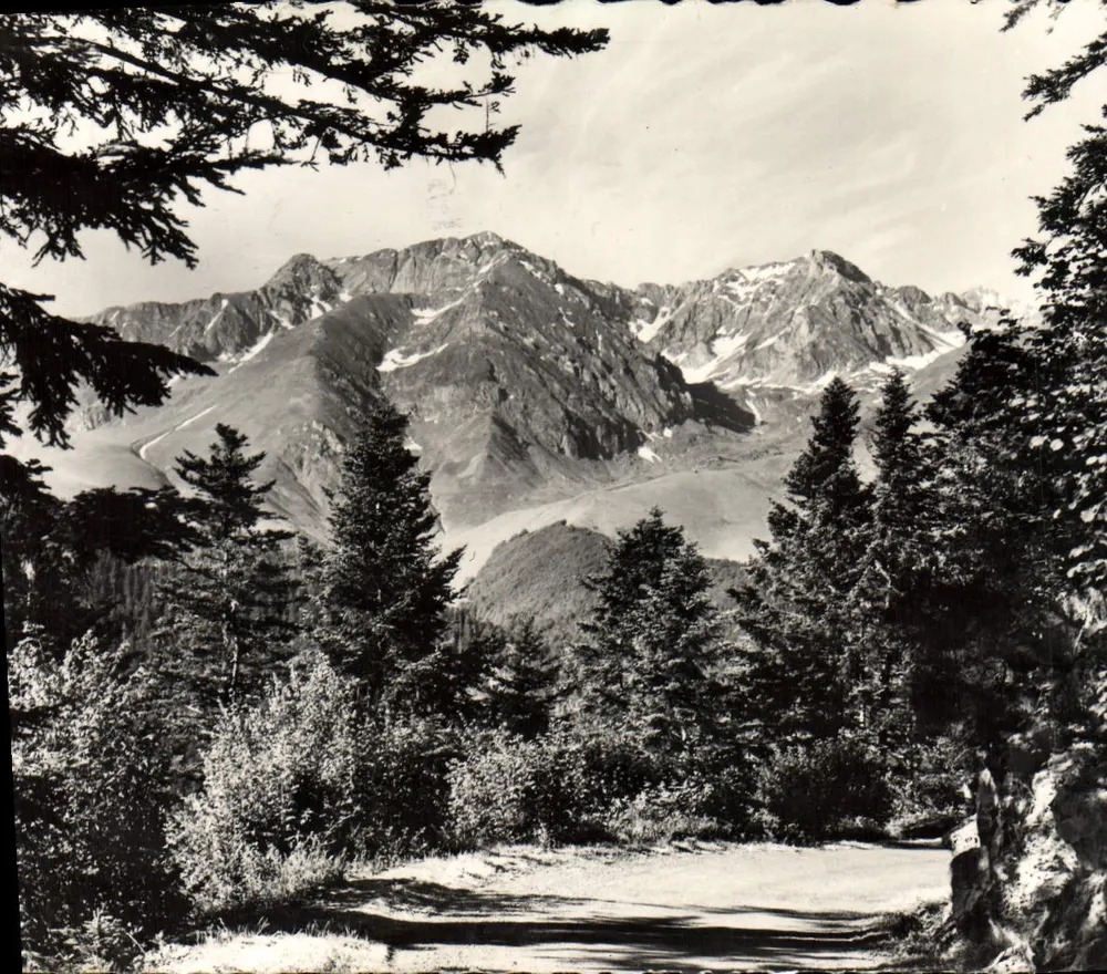 Col d'Aspin — Massiv von Arbizon — Verlag M. Berjaud - Vorderseite