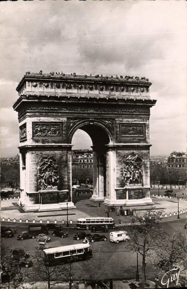 Arc de Triomphe — Paris — Éditeur GUY, n° 3.206 - Vorderseite