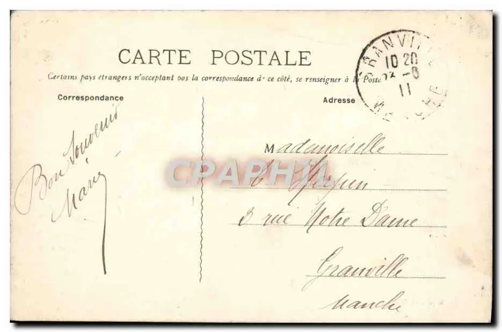 Le Havre — Chaussée des États-Unis — Das Museum — N.G., Le Havre - Rückseite