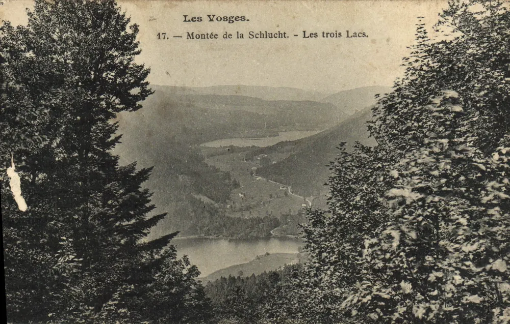 Die Vosgien. — Aufstieg zur Schlucht - Die drei Seen — n°17 - Vorderseite