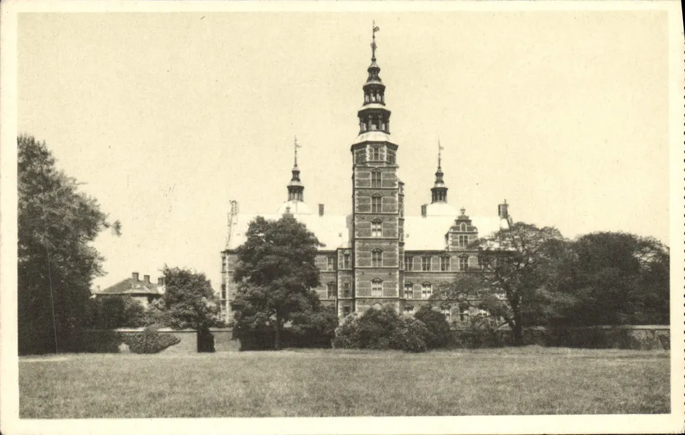 Rosenborg Slot — Copenhague — editor Edmont H. Petersen - Frente