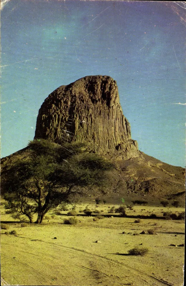 Tamanrasset — o pico Iharen — Edição da Imprensa do Turismo - Frente