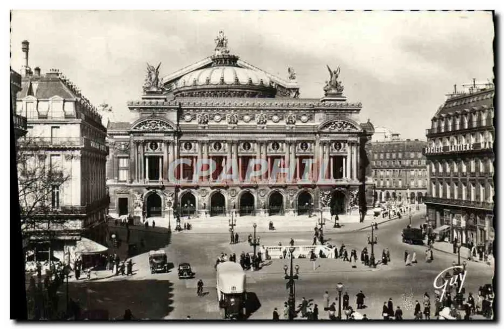 Place de l'Opéra — Paris — Éditions Guy - Frente