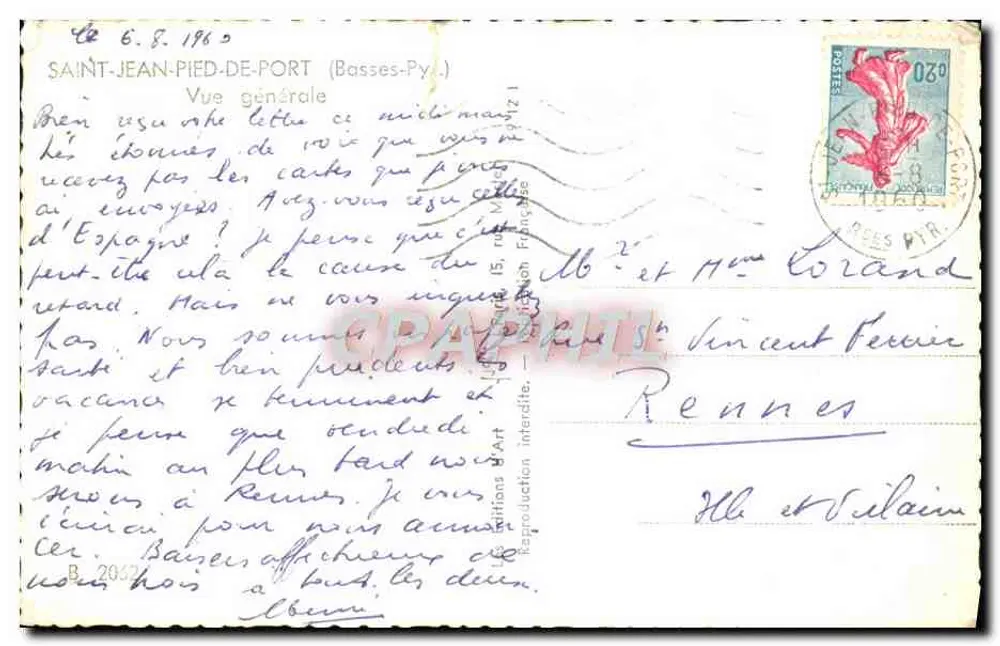 Saint-Jean-Pied-de-Port — Vista geral — Liorf - Verso