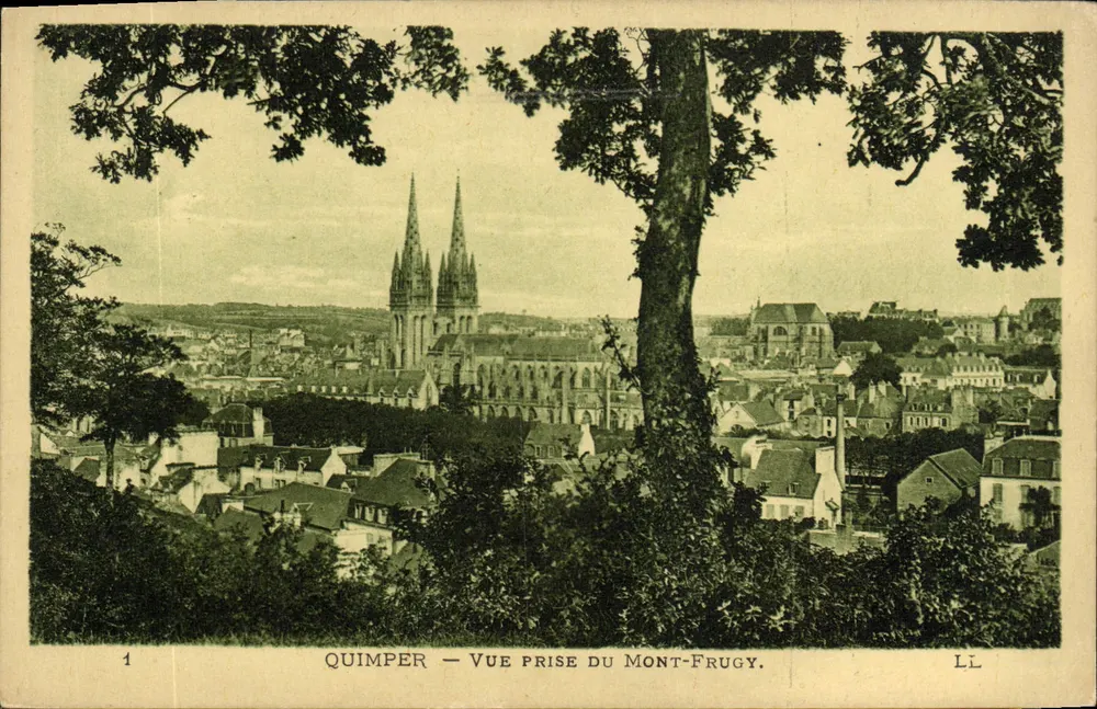 Quimper — Ansicht von Mont-Frugy — LL - Vorderseite
