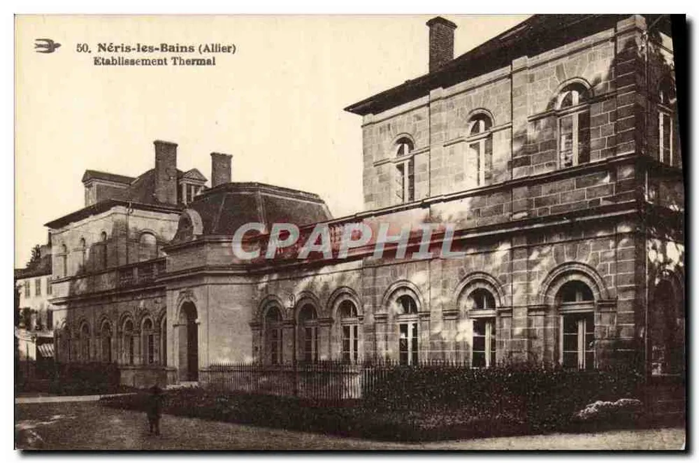 Néris-les-Bains (Allier) — Zespół termalny - Awers