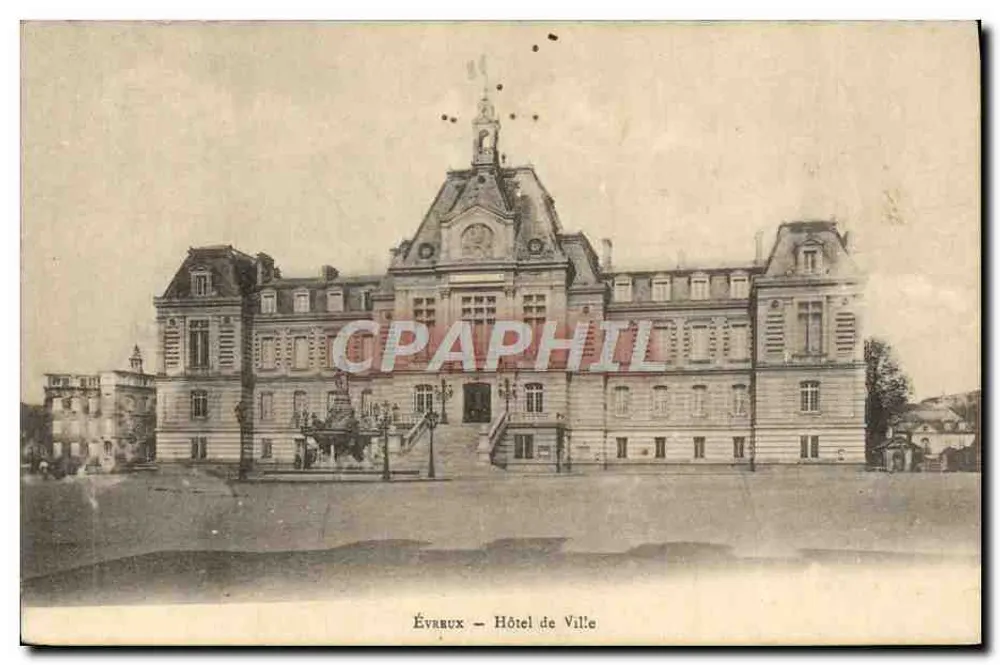 Évrebux — Hotel de Ville - Frente
