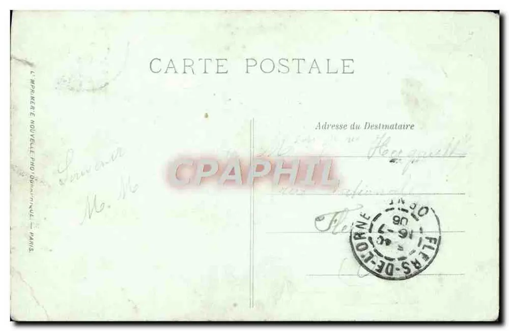 Caen — A Igreja de Nossa Senhora — LL. - Verso