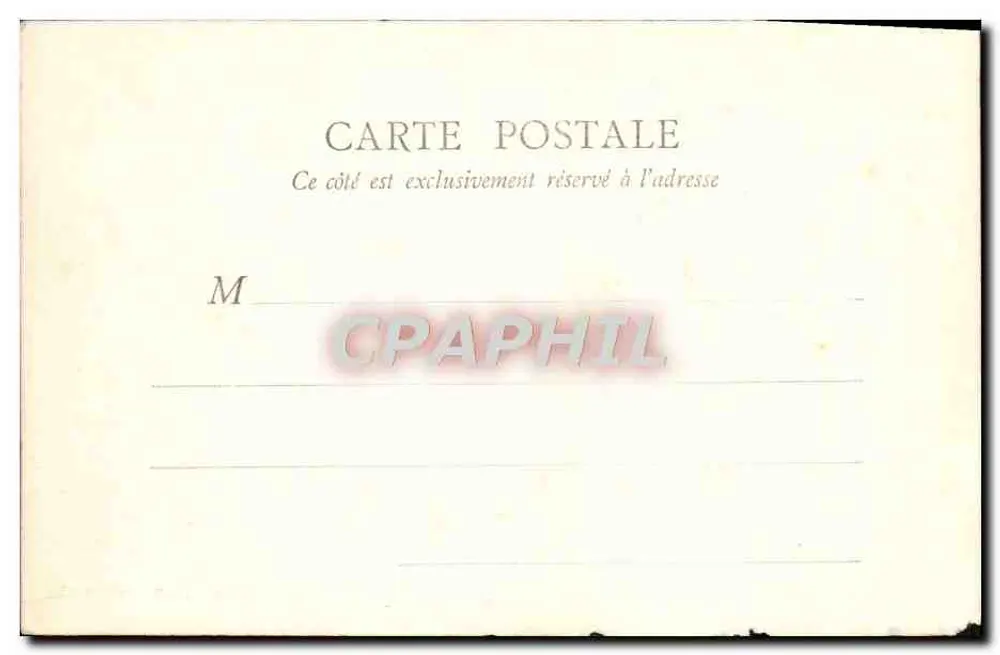 Castelo de Bourbon-l'Archambault — Fachada sul — B.P., Paris - Verso