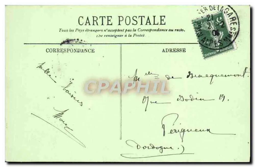 Monte-Carlo — O Casino — LL. — n°76 - Verso