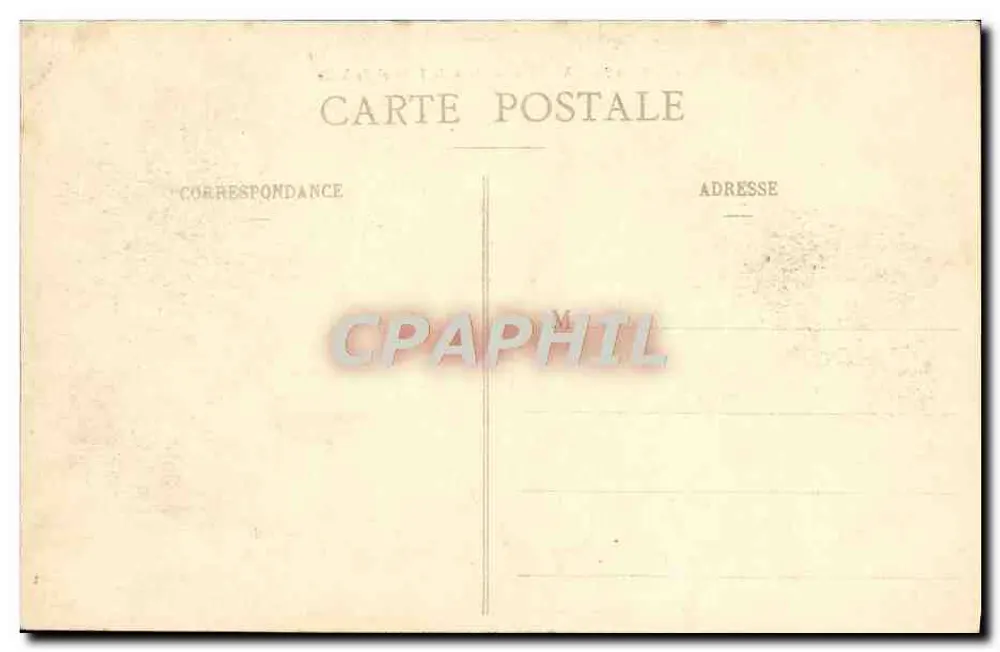 Rouen - Place de l'Hôtel-de-Ville — Ansicht der Kathedrale und des Rathauses — C.V. 433 - Rückseite