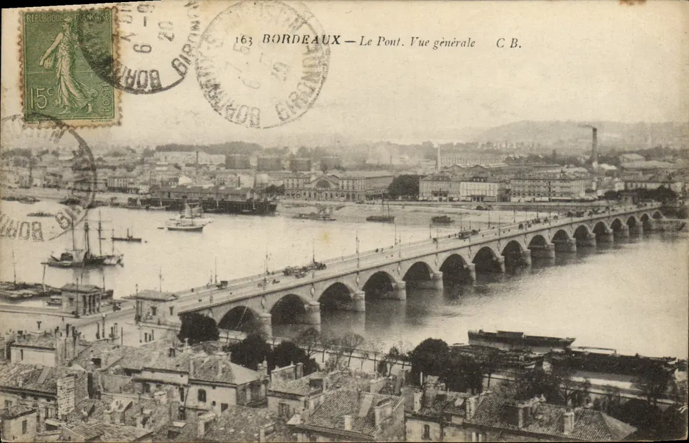 Bordeaux — O Ponte. Visão geral — C.B. n°163 - Frente