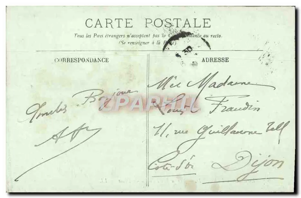 Clermont-Ferrand — Auf dem Weg zum Puy-de-Dôme — LL. — N° 136 - Rückseite