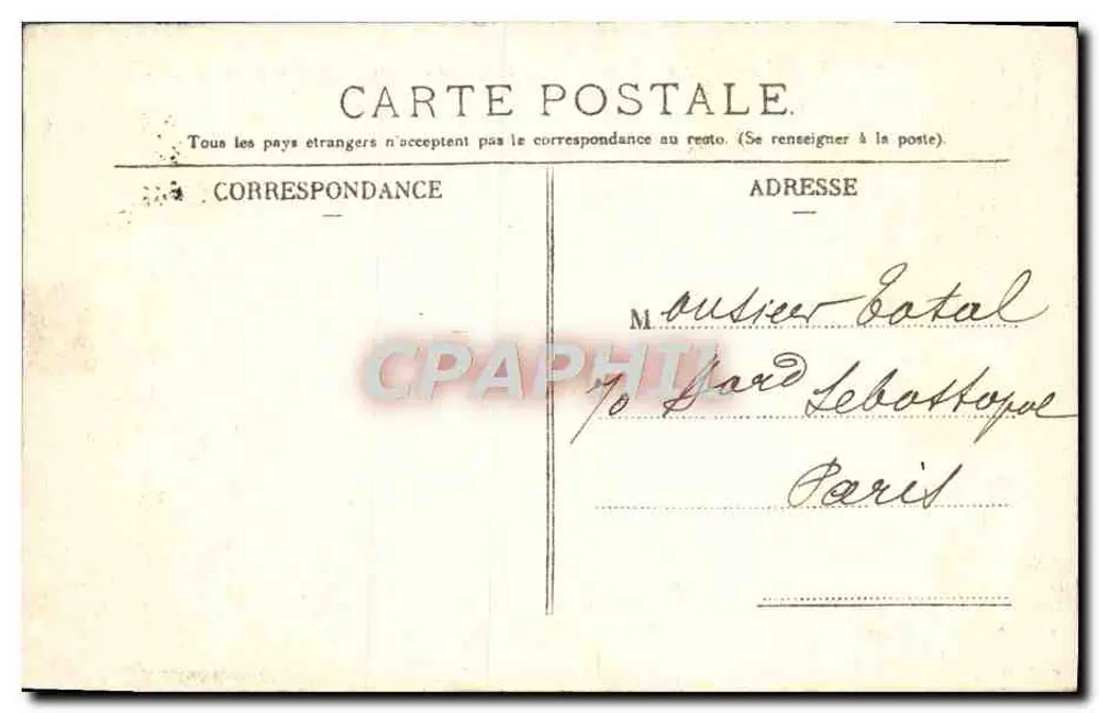 Villefranche-sur-Mer — Die Bucht, die Kaps Ferrat und St Hospice — Verlag unbekannt, Nr. 77 - Rückseite