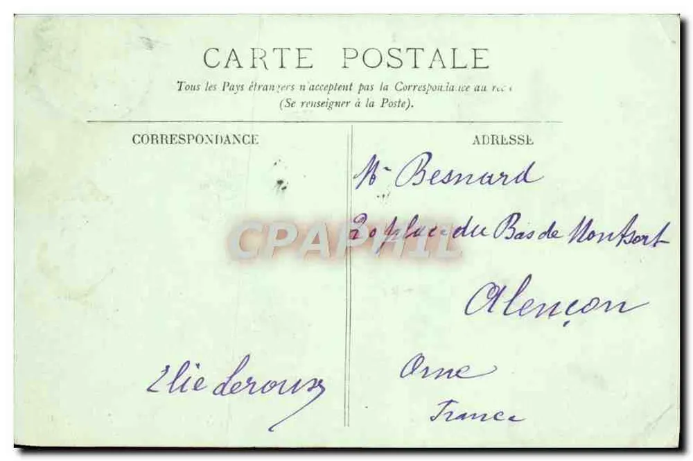 Monte-Carlo — La Rampe und die Tête de Chien — Verlag LL. n° 969 - Rückseite