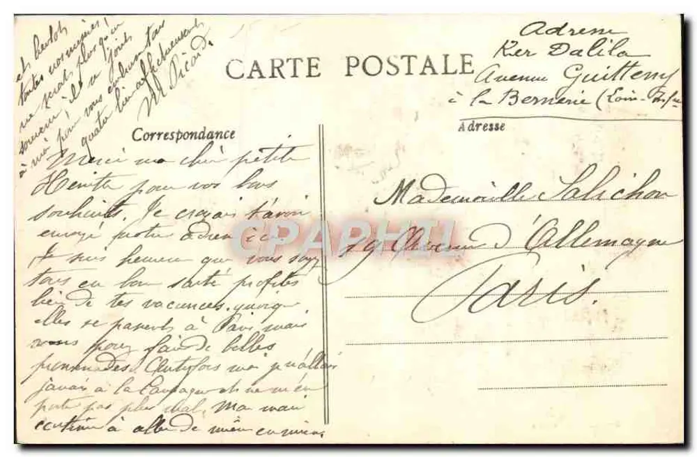 Artaud-Nozais, Nar. — Um Gèneur — Editor: Au Pays du Sel - Verso