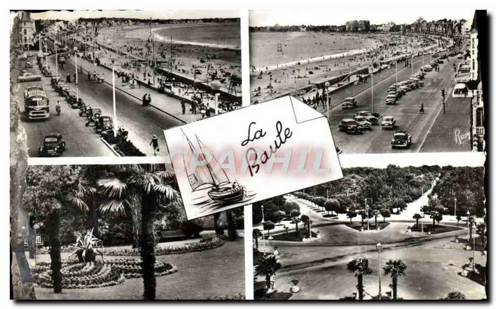 La Baule — Strände, Boulevards und Park — F. Clapcseau, Verlag - Vorderseite