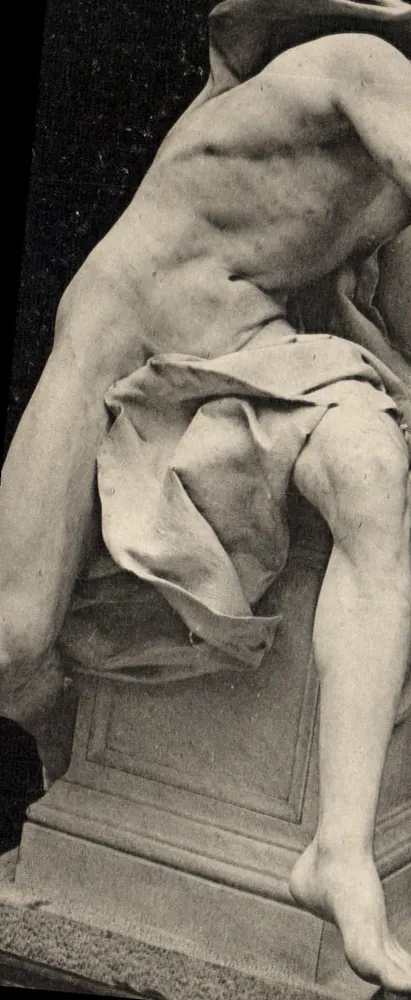 Detail der Statue des « Bäders » — Paris — Verlag nicht sichtbar - Vorderseite