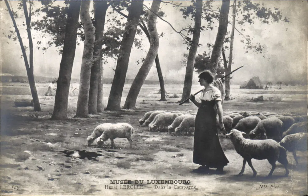 Auf dem Land — Henri Lérolle — Musée du Luxembourg - Vorderseite