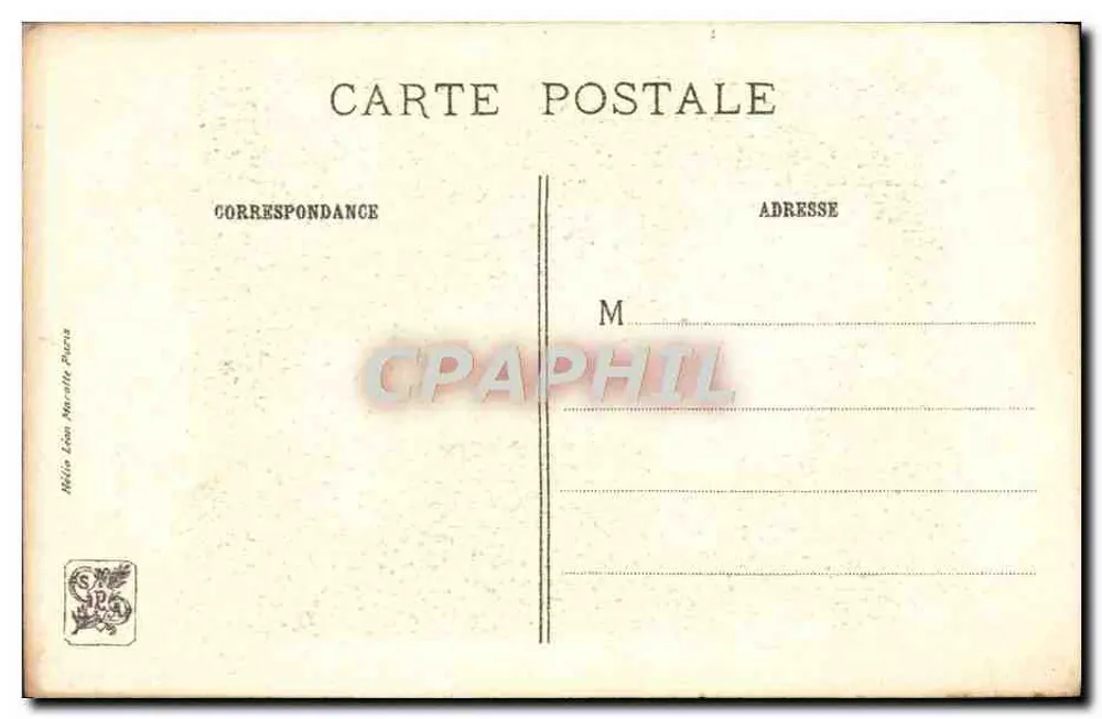 La Dauphine & Le Duc de Bourgogne — gravure de M. Q. De la Tour — J. E. Bulloz, Editeur - Verso