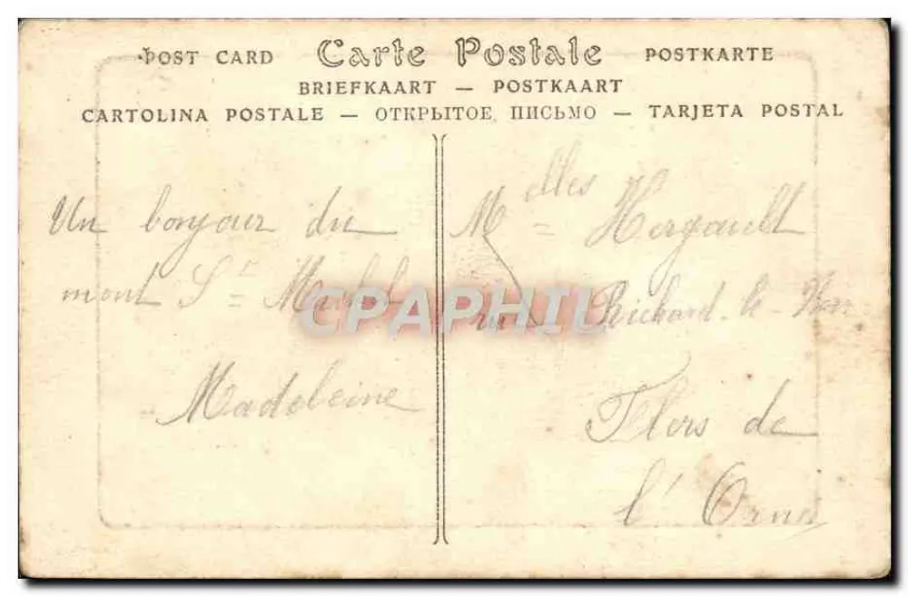 Monte-Santo-Michel - Lado leste — Kadiographie De N.D. Phot. - Verso