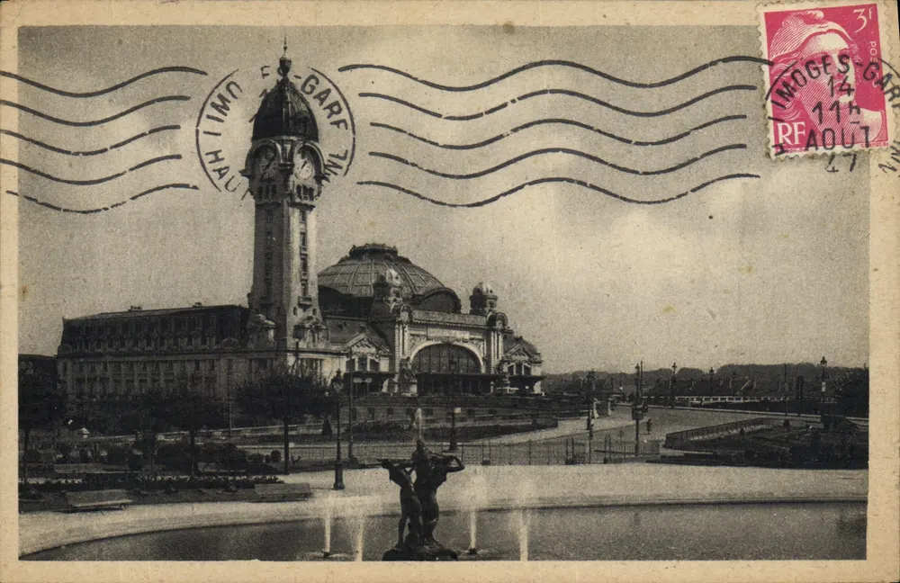 Station van de Benedicten — Limoges — Uitgave La Cigogne - Voorkant