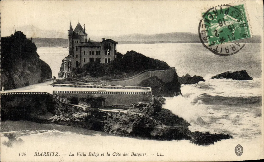 Biarritz — Villa Belza und die Basque Küste — LL. N° 138 - Vorderseite
