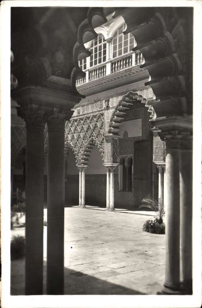 Seville: Königliche Paläste. Hof der Jungfrauen — Editions Garcia Garzuela — n° 156 - Vorderseite