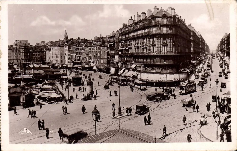 Platz der Republik — Marseille — Verlag A.P. Strasbourg - Vorderseite
