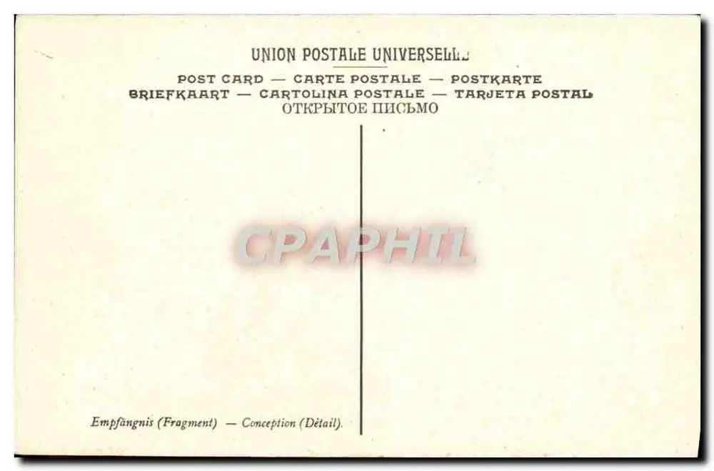 A Conceição — Fragmento — Francisco Pacheco — Museu Provincial de Sevilha, n°71 - Verso